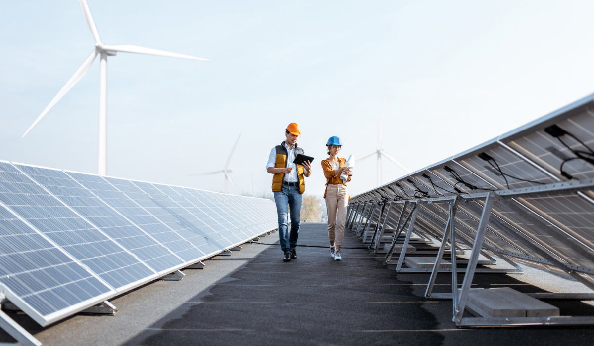 Energilager, stödtjänster och produktionsreglering för vattenkraft, vindkraft och solceller bild