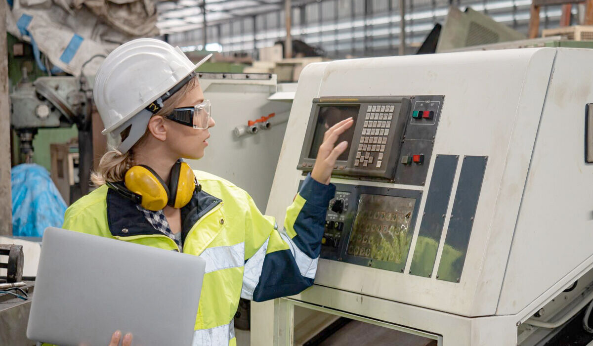 CNC- och robottekniker bild