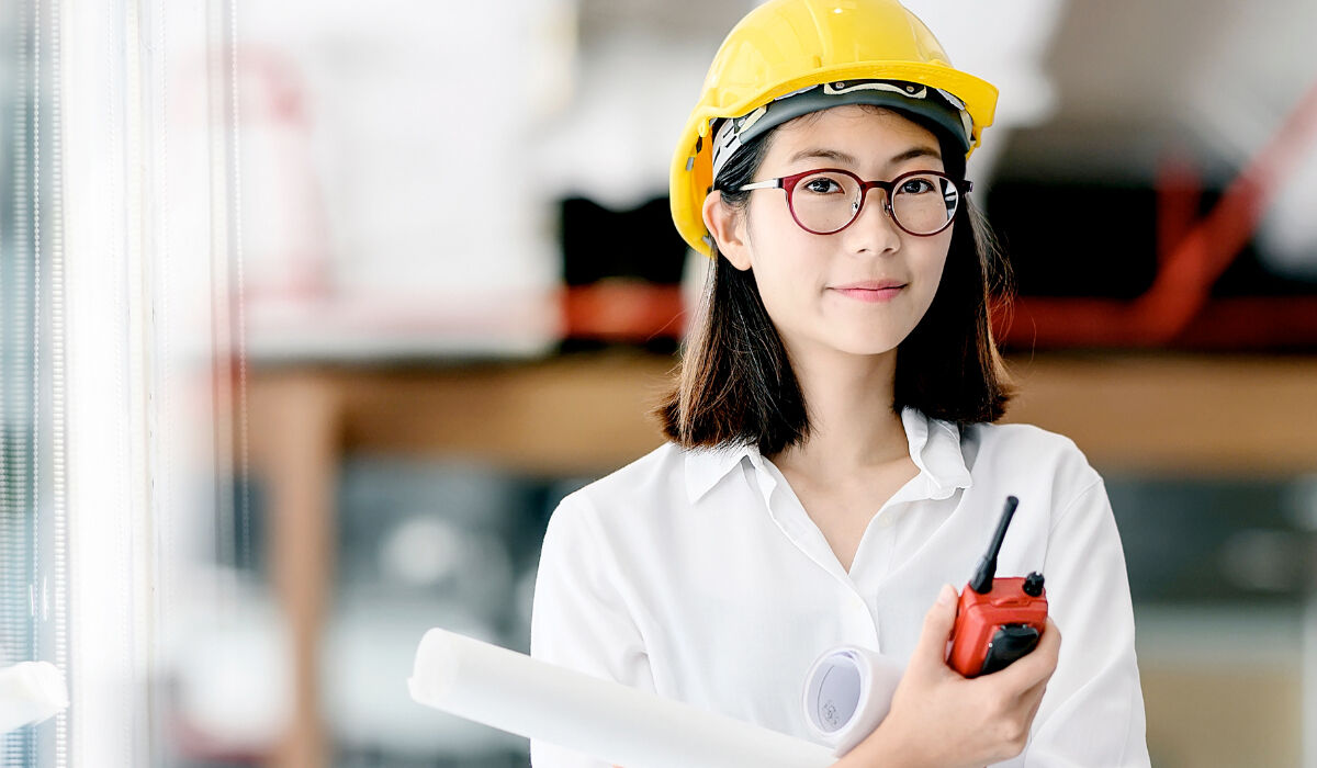 Ingenjör inom plaståtervinning bild