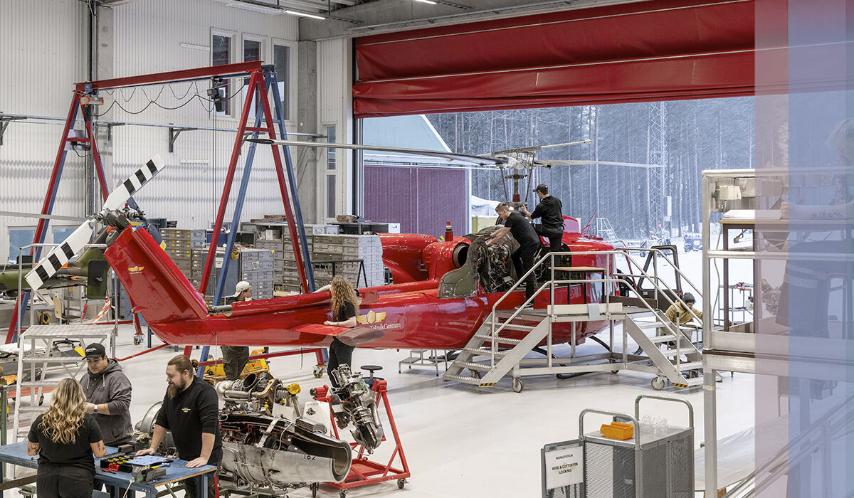 Flygtekniker - Helikopter bild