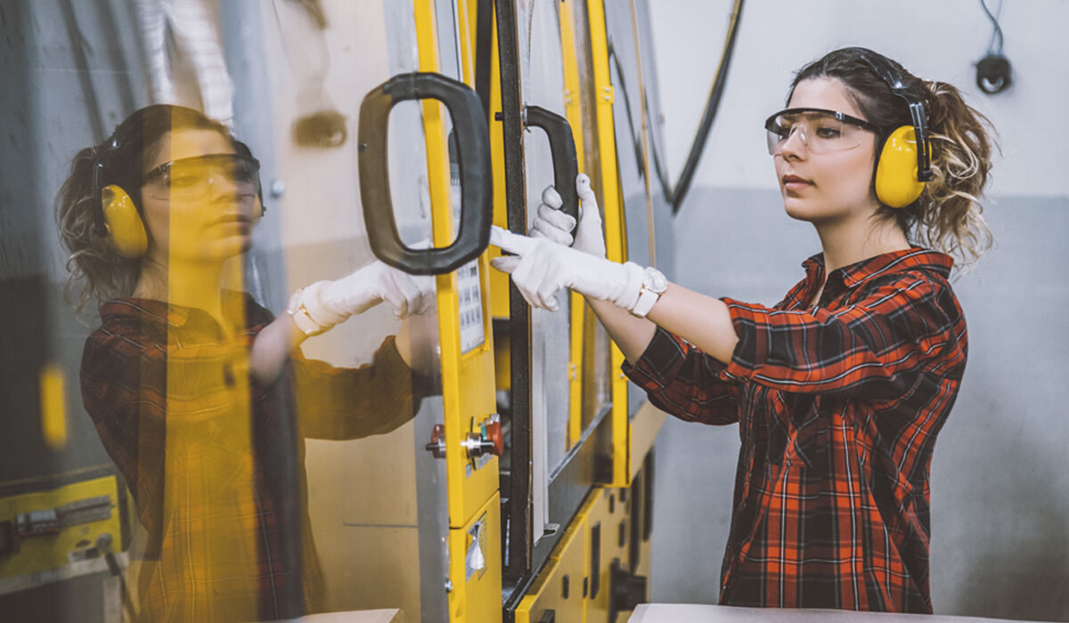 Ställare inom formsprutning och extrudering bild