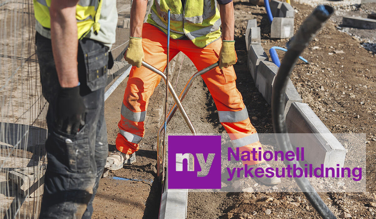Anläggningsarbetare mark - Nationell Yrkesutbildning (NY) bild