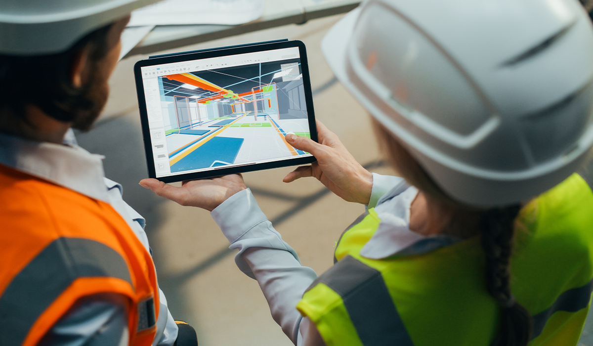 3D-modellering, punktmolnshantering och BIM bild